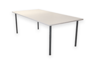 Neuvotteluryhmä – 6kpl Martela Form tuolia & 100×206 cm Plus neuvottelupöytä Toimistoplus Käytetyt toimistokalusteet 8