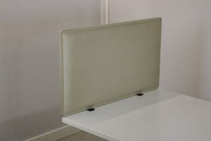 Ilmava-pöytäsermi 80cm, beige Toimistoplus Käytetyt toimistokalusteet 8