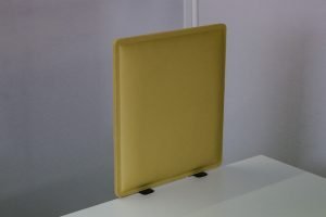Ilmava-pöytäsermi 40cm, keltainen Toimistoplus Käytetyt toimistokalusteet 5