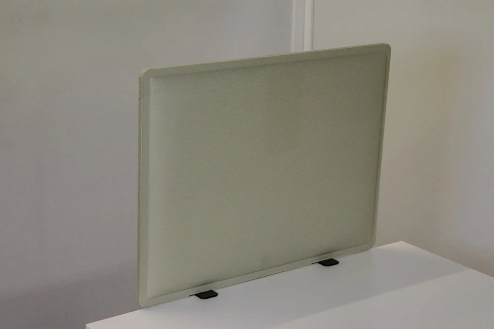 Ilmava-pöytäsermi 60cm, beige Toimistoplus Käytetyt toimistokalusteet 2