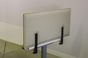 Ilmava-pöytäsermi 100cm, beige Toimistoplus Käytetyt toimistokalusteet 10